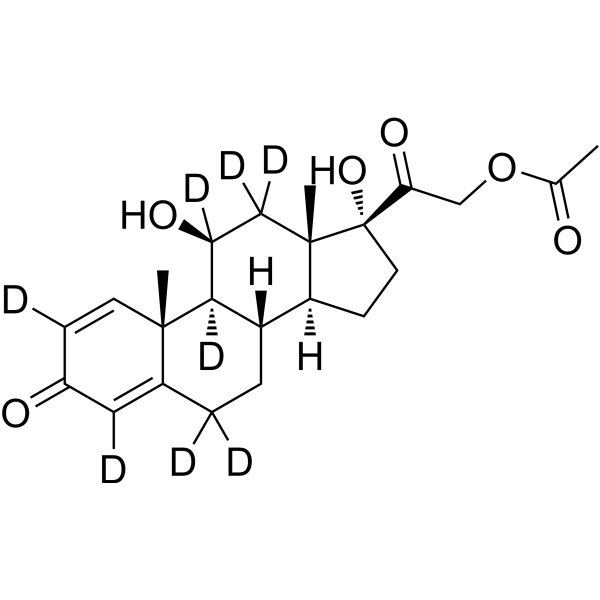 Prednisolone acetate-d8 (Prednisolone 21-acetate-d8)